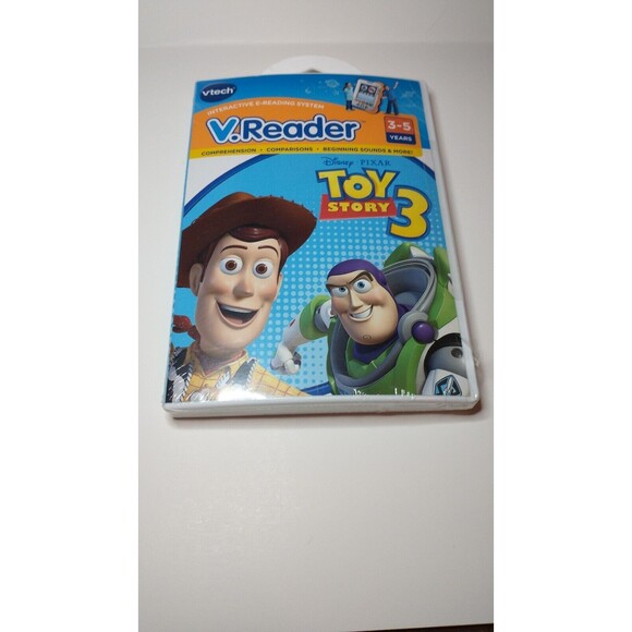 Toy Story 3 VTech V.Reader Animated e-Book System Game New - Picture 1 of 2